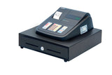 Sam4s ER-180UL Cash Register diagonal view with large drawer closed