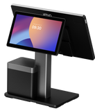 iMin Swan2 EPOS Terminal with 80mm Printer and 10.1" rear display - rear view