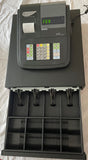 Sam4s ER-180UL cash register with large Drawer Open Top View