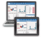 Samtouch Office for Sam4s Titan EPOS systems on laptop and tablet