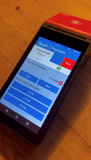 iMin M2 with eZeePos Reg Screenshot Payment Screen