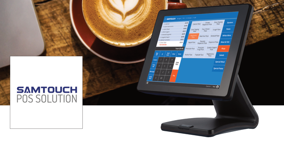 Samtouch EPOS systems supplied by Premier Cash Registers Ltd