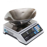 CAS ER JUNIOR scale with veg scoop - front view