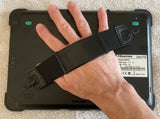 Hisense HM628 Tablet Hand-strap in use