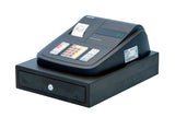 Sam4s ER-180US Cash Register with Small Drawer diagonal view