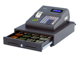 Sam4s ER260BEJ Cash Register Diagonal view with Drawer open