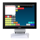 Sam4s Sapphire EPOS Terminal with Samtouch front view WHITE