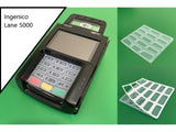 Ingenico Lane 5000 PED Card Terminal Keypad Covers - Premier Cash Registers