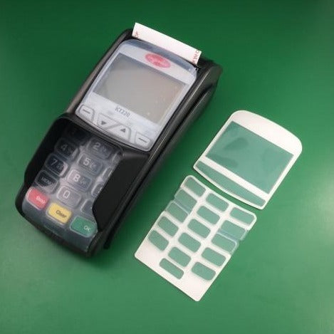 Ingenico ICT220 PED Card Terminal Keypad & Screen Covers - Premier Cash Registers
