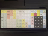 Sam4s NR-500F Cash Register Check Tracking Keyboard Example