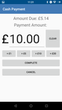 OrderPad for Samtouch Payment Screen 4