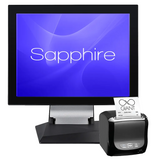 Sam4s Sapphire EPOS Terminal with Sam4s Giant100 Receipt Printer
