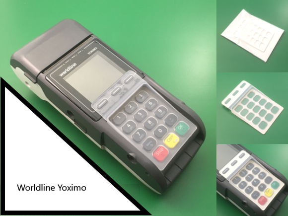 Yoximo Menu Worldline Yoshimo PED card machine cover - Premier Cash Registers